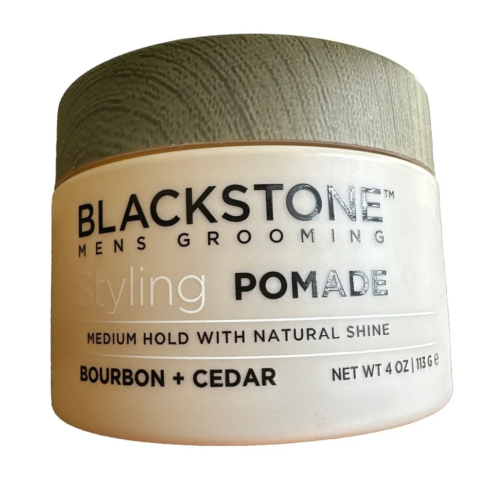 BLACKSTONE Men's Grooming Bourbon + Cedar Styling Pomade - 4 Oz